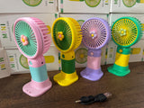 MINI VENTILADOR DE FLOR PORTÁTIL
