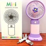 MINI VENTILADOR DE FLOR PORTÁTIL